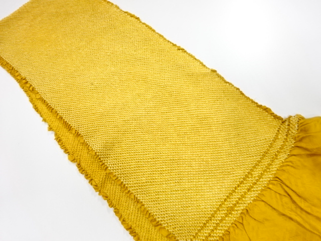 正絹　振袖用　絞り　帯揚げ